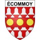 Stickers coat of arms écommoy adhesive sticker