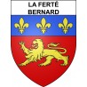 La Ferté-Bernard 72 ville sticker blason écusson autocollant adhésif