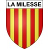 Adesivi stemma La Milesse adesivo