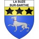 La Suze-sur-Sarthe Sticker wappen, gelsenkirchen, augsburg, klebender aufkleber