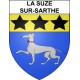 Stickers coat of arms La Suze-sur-Sarthe adhesive sticker