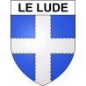 Adesivi stemma Le Lude adesivo