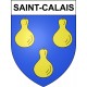 Saint-Calais Sticker wappen, gelsenkirchen, augsburg, klebender aufkleber