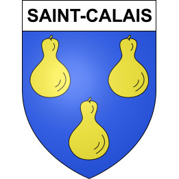Stickers coat of arms Saint-Calais adhesive sticker