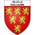 Stickers coat of arms Sillé-le-Guillaume adhesive sticker