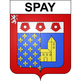 Pegatinas escudo de armas de Spay adhesivo de la etiqueta engomada