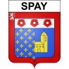 Spay Sticker wappen, gelsenkirchen, augsburg, klebender aufkleber