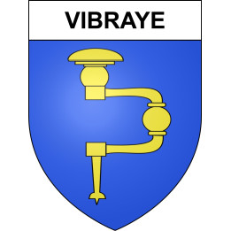Vibraye Sticker wappen, gelsenkirchen, augsburg, klebender aufkleber