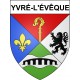 Yvré-l'Évêque 72 ville sticker blason écusson autocollant adhésif