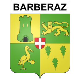 Barberaz 73 ville sticker blason écusson autocollant adhésif