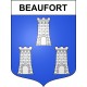 Beaufort Sticker wappen, gelsenkirchen, augsburg, klebender aufkleber