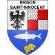 Stickers coat of arms Brison-Saint-Innocent adhesive sticker