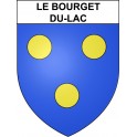 Stickers coat of arms Le Bourget-du-Lac adhesive sticker