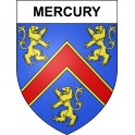 Pegatinas escudo de armas de Mercury adhesivo de la etiqueta engomada