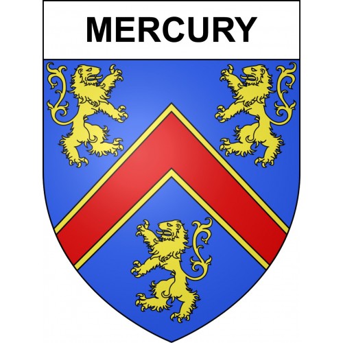 Stickers coat of arms Mercury adhesive sticker