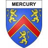 Mercury Sticker wappen, gelsenkirchen, augsburg, klebender aufkleber