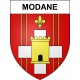 Stickers coat of arms Modane adhesive sticker