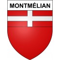 Montmélian 73 ville sticker blason écusson autocollant adhésif