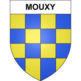 Mouxy 73 ville sticker blason écusson autocollant adhésif