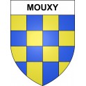Pegatinas escudo de armas de Mouxy adhesivo de la etiqueta engomada
