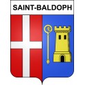 Stickers coat of arms Saint-Baldoph adhesive sticker