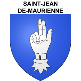 Stickers coat of arms Saint-Jean-de-Maurienne adhesive sticker