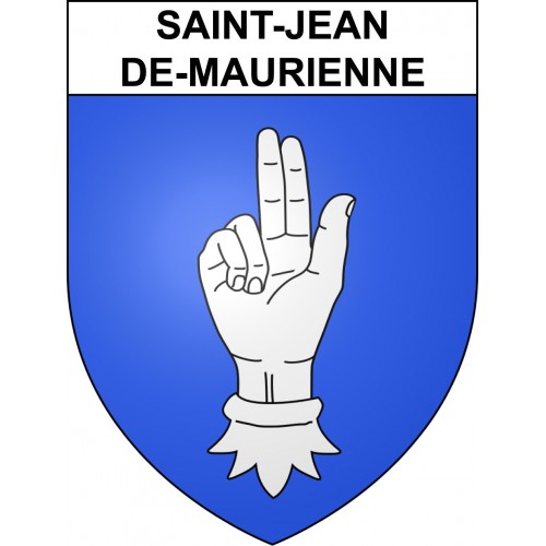 Saint-Jean-de-Maurienne Sticker wappen, gelsenkirchen, augsburg, klebender aufkleber