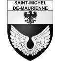 Saint-Michel-de-Maurienne 73 ville sticker blason écusson autocollant adhésif