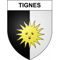 Stickers coat of arms Tignes adhesive sticker
