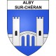 Adesivi stemma Alby-sur-Chéran adesivo