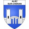 Adesivi stemma Alby-sur-Chéran adesivo