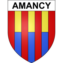 Stickers coat of arms Amancy adhesive sticker