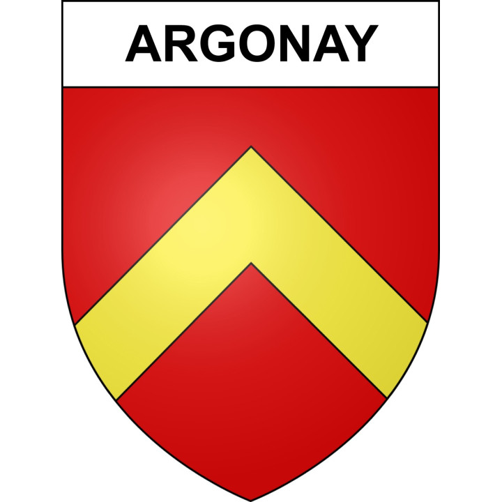 Argonay Sticker wappen, gelsenkirchen, augsburg, klebender aufkleber