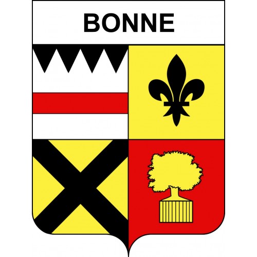 Stickers coat of arms Bonne adhesive sticker