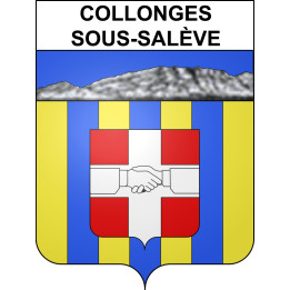 Stickers coat of arms Collonges-sous-Salève adhesive sticker