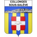 Stickers coat of arms Collonges-sous-Salève adhesive sticker
