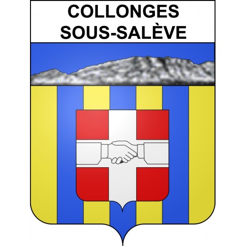 Adesivi stemma Collonges-sous-Salève adesivo
