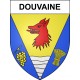 Stickers coat of arms Douvaine adhesive sticker