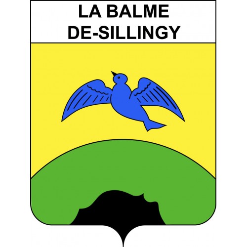 Stickers coat of arms La Balme-de-Sillingy adhesive sticker