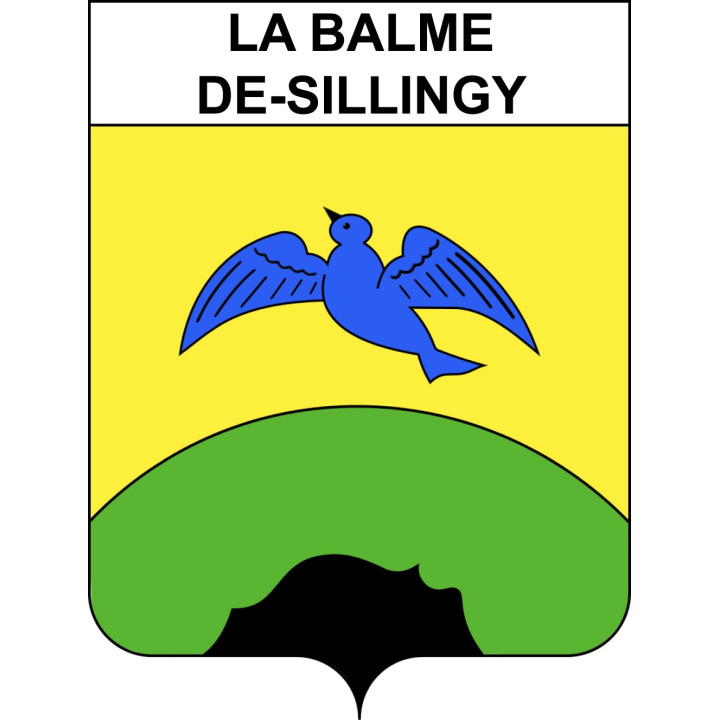 La Balme-de-Sillingy Sticker wappen, gelsenkirchen, augsburg, klebender aufkleber