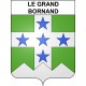 Stickers coat of arms Le Grand-Bornand adhesive sticker