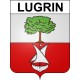 Lugrin Sticker wappen, gelsenkirchen, augsburg, klebender aufkleber