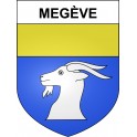Stickers coat of arms Megève adhesive sticker