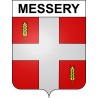 Stickers coat of arms Messery adhesive sticker