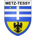 Metz-Tessy 74 ville sticker blason écusson autocollant adhésif