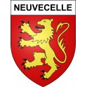 Neuvecelle 74 ville sticker blason écusson autocollant adhésif