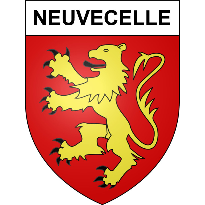 Stickers coat of arms Neuvecelle adhesive sticker