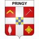 Stickers coat of arms Pringy adhesive sticker