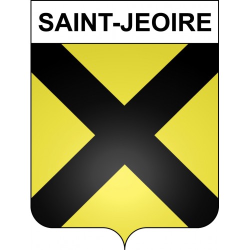 Stickers coat of arms Saint-Jeoire adhesive sticker