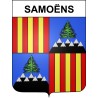 Samoëns 74 ville sticker blason écusson autocollant adhésif